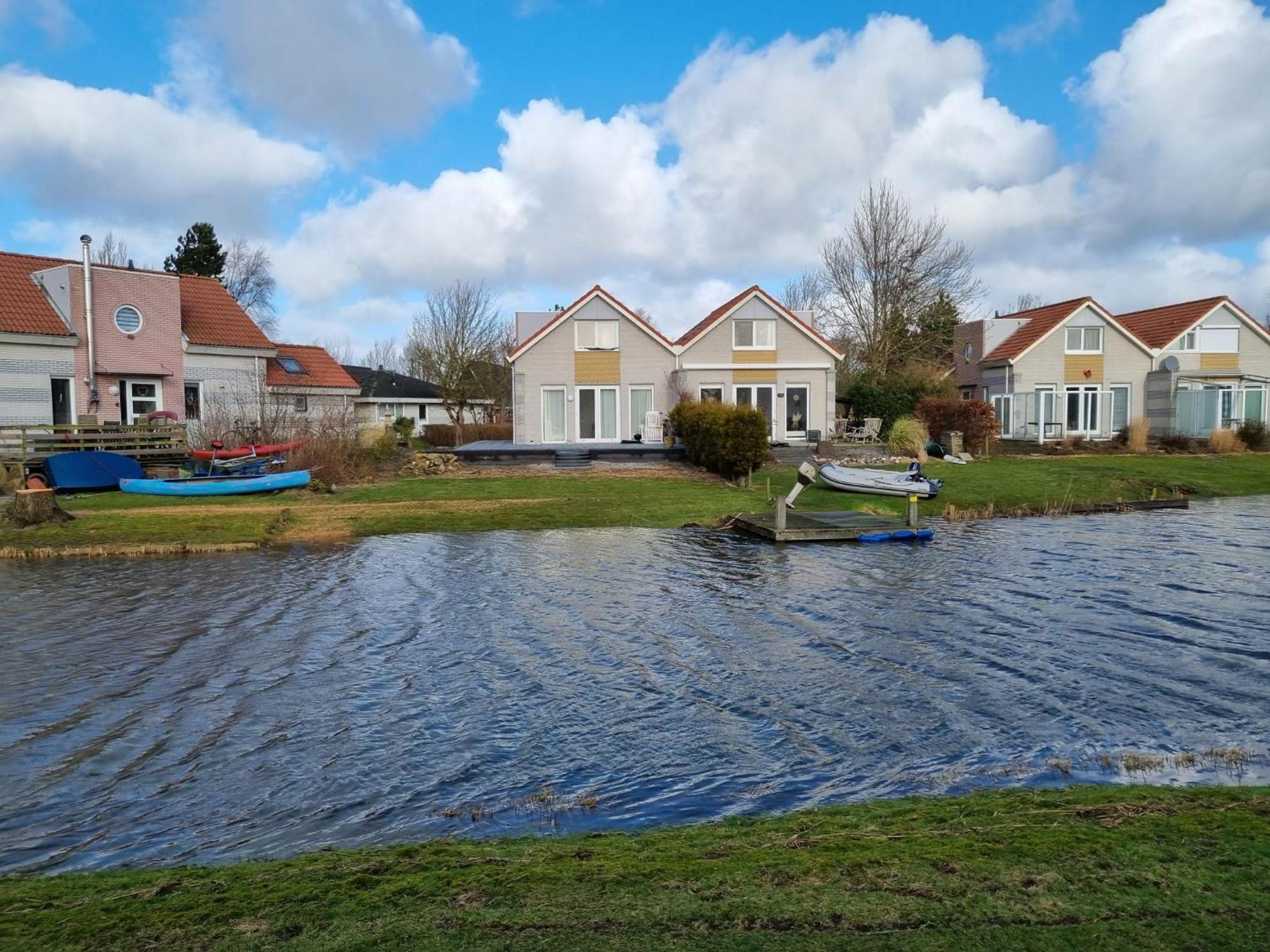 Prachtige Vakantievilla Aan Ijsselmeer Makkum Extérieur photo
