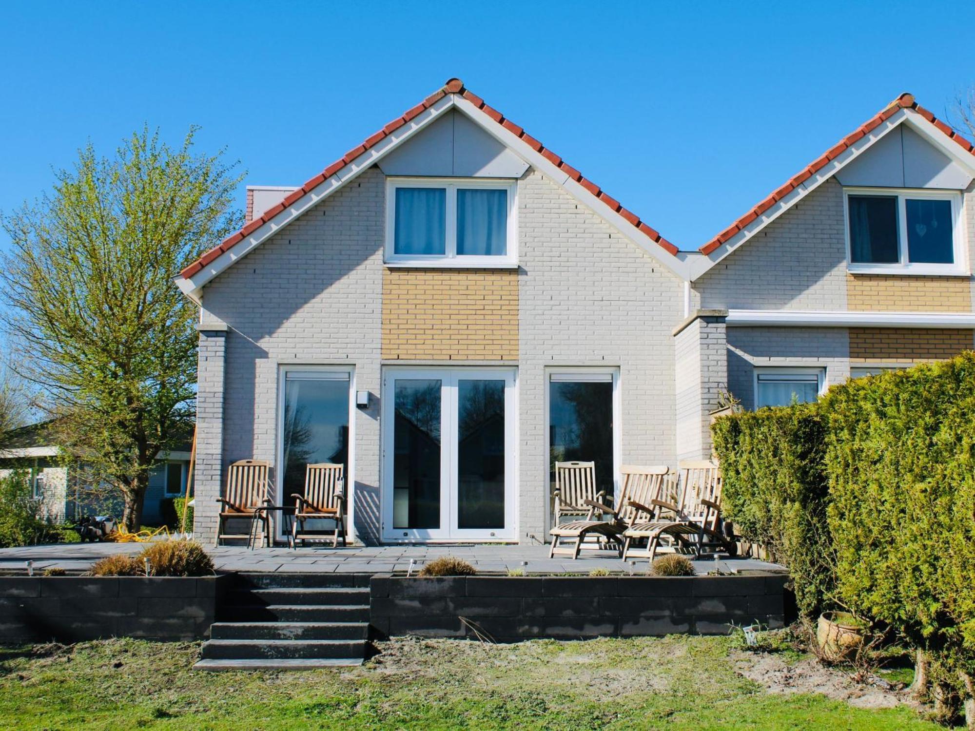 Prachtige Vakantievilla Aan Ijsselmeer Makkum Extérieur photo