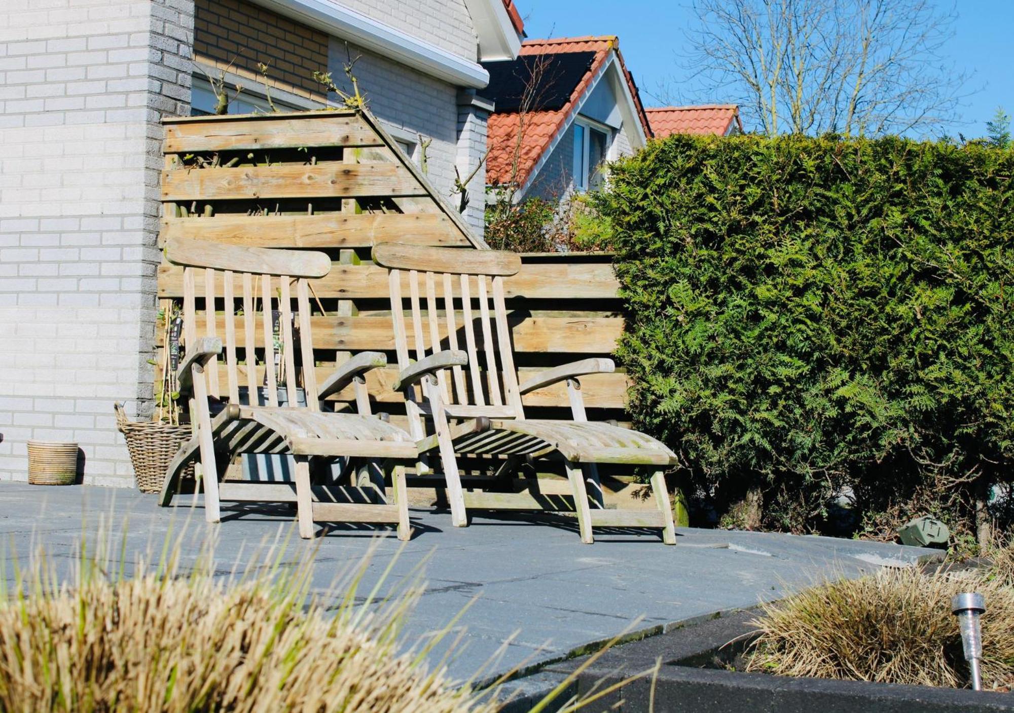 Prachtige Vakantievilla Aan Ijsselmeer Makkum Extérieur photo